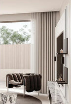 Luxurious Modern Textured Blackout Curtains for Bedrooms and Living Rooms