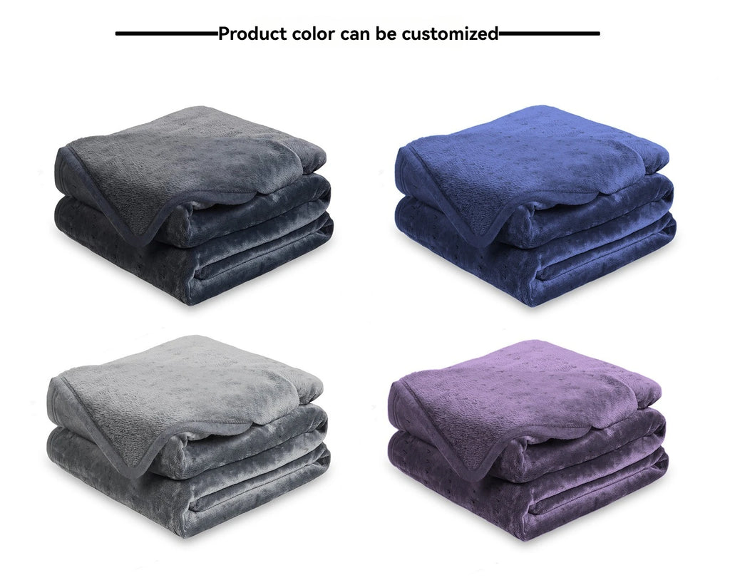 Hot Selling Adjustable Temperature Winter Warmth Electric Blanket Soft and Comfortable Flannel Heating Blanket for Bedroom