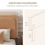 Light Luxury Style Wooden Frame Upholstered Bed Furniture for the Master Bedroom, Modern Design Bedroom King-size Bed