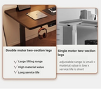 Electric Standing Desk with Drawer, Ergonomic Height Adjustable Sit Stand Office Desk for Home Office Furniture Desks