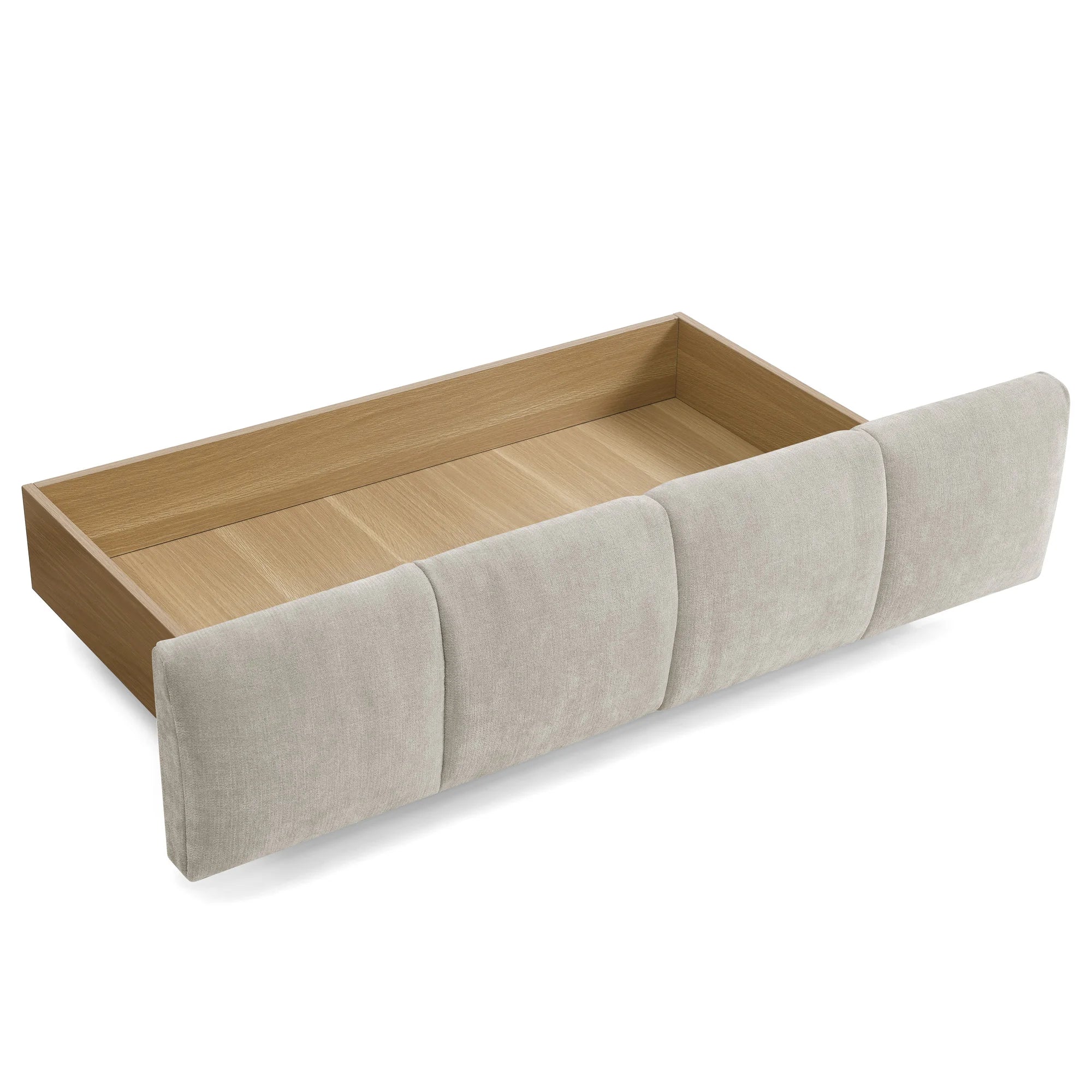 Modern Luxury Adjustable Storage Bed Frame Queen Size Soft Chenille Fabric Bedroom Furniture