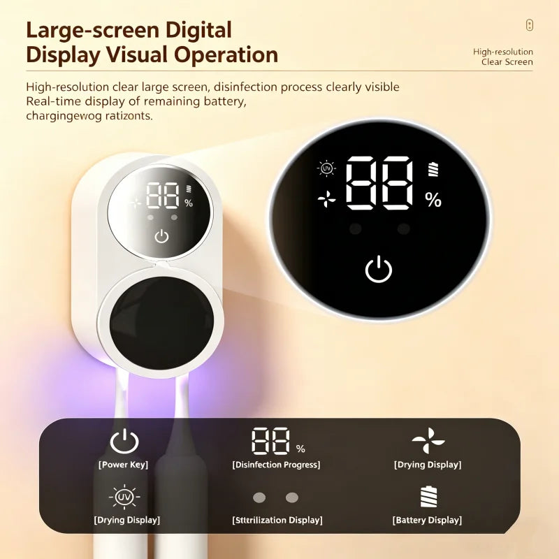 Travel UV Toothbrush Sterilizer
