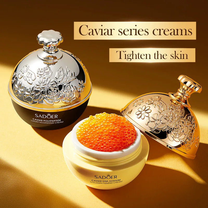 Caviar Firming Face Cream Deep Hydrating Soften Lifting Fine Lines Around Eyes  Area Boost Skin Elasticity Moisturizer Skin Care