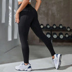 Summer Women's Yoga Leggings High Waist Butt Lift Workout Tummy Control With Side Pockets Pants For Fitness Sportswear Tights