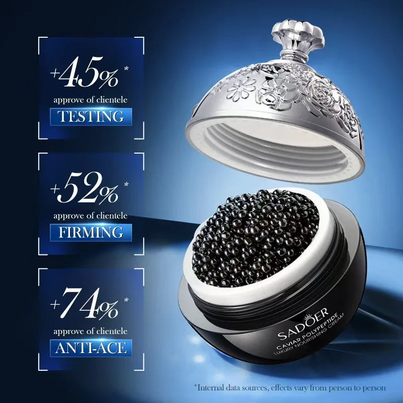 Caviar Firming Face Cream Deep Hydrating Soften Lifting Fine Lines Around Eyes  Area Boost Skin Elasticity Moisturizer Skin Care