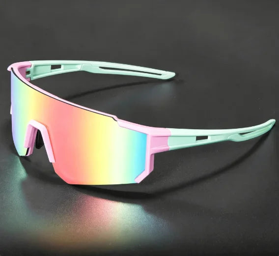 Unisex Cycling Sunglasses UV400 Windproof Sports Goggles MTB Bike Driving Climbing Outdoor Protective Eyewear