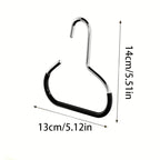 1/2/5pcsVersatile Manganese Steel Round Hook - Perfect for Hats, Ties, Scarves & Bags, Strong Load-Bearing, Non-Deformable