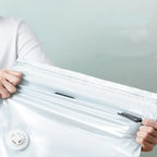No-Pump Design Vacuum Compression Storage Bags, Extra Large Size for Clothes Blankets Bedding Bedroom Organization