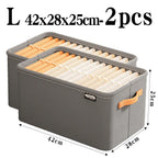 Thicken Clothes Organizer Pants Sweater Storage Cabinets Drawers Organizer Jeans Storage Box Wardrobe Clothes Storage Organizers