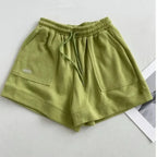 2026 Women's Comfortable Loose Wide-legged Drawstring A Pants Slim Waist Slim Fit Casual Home Versatile Sports Shorts New