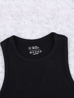 Seamless knitted high-elastic belly-baring yoga vest sleeveless casual sexy ribbed vest nylon quick-drying running fitness sport