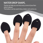 12-Piece All-Purpose Makeup Sponge Set, Made of 3 Loose Powder Puffs, 3 Mini Air Cushion Puffs, 3 Beauty Eggs and 3 Mini Beauty
