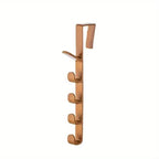 1Pcs Over the Door Coat Hook Hanger Behind Door Storage Rack for Cabinet Wardrobe Dormitory Closet Heavy Duty Organizer