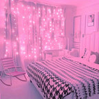 Christmas Home Decoration USB 8 Modes Fairy Garland Lights LED Curtain String Lights with Remote Control for Bedroom Wedding