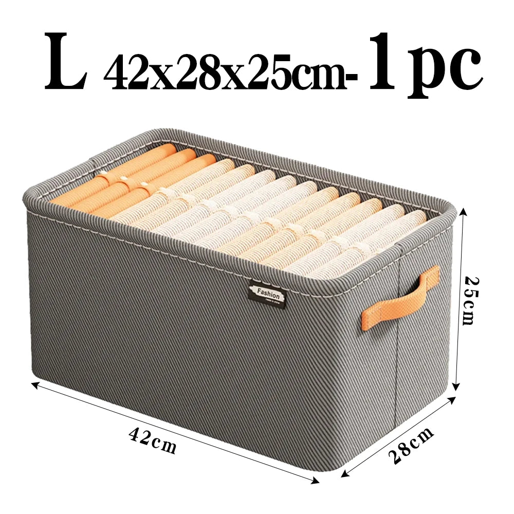 Thicken Clothes Organizer Pants Sweater Storage Cabinets Drawers Organizer Jeans Storage Box Wardrobe Clothes Storage Organizers